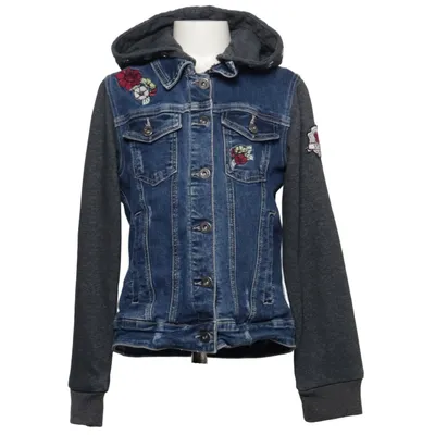 Denim jacket (Blue, Gray) from Steeds Cotton, Elastane
