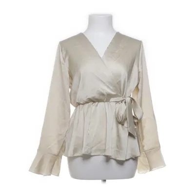 Wrap blouse (Beige) from Passion Elastane, Polyester