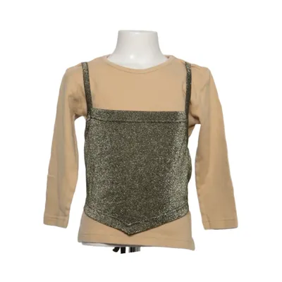 Top (Beige, Goud) van Crash One Katoen, Polyester