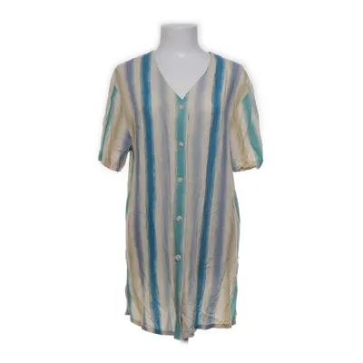 Kortärmad skjorta (Blå, Beige, Flerfärgad) från Spader Dam Viskos