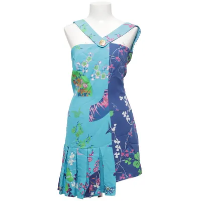 Robe (Bleu, Multicolore) de Versace for H&M
