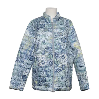 Omkeerbare jas (Blauw, Wit, Meerkleurig) van Barbara Lebek Polyester