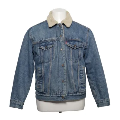 Foret Jeansjakke (Blå, Beige) fra Levi's Premium Akryl, Bomuld, Polyester, Viscose