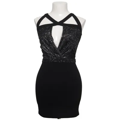 Cocktailjurk (Zwart, Zilver) van Oneness Elastaan, Polyester, Viscose
