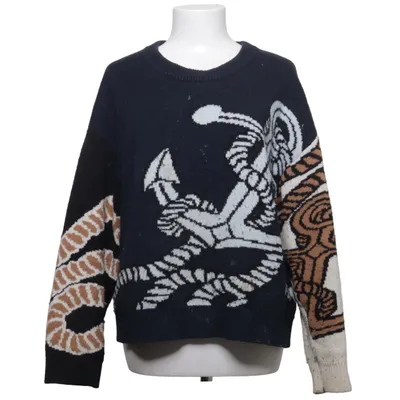 Tröja (Blå, Flerfärgad) från Munthe Akryl, Ekologisk bomull, Polyester