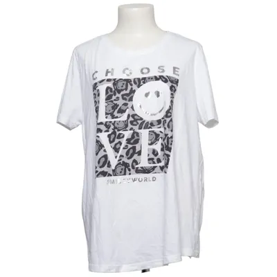 T-shirt (White, Gray, Black) from Smiley World Cotton