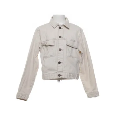 Jeansjacka (Beige) från Lindex Kids Bomull, Elastan