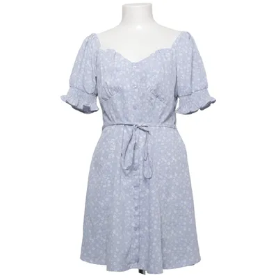 Klänning (Blå, Vit) från Bubbleroom Polyester