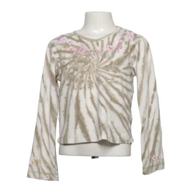 Lange mouwen shirt (Bruin, Wit) van Crash One Katoen