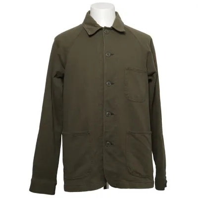 Surchemise (Vert) de Uniqlo Coton, Élasthane
