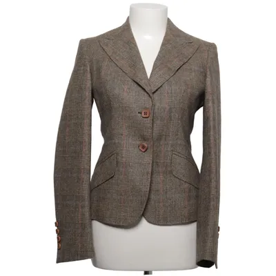 Blazer (Marron) de Don Gildonna Acétate, Viscose