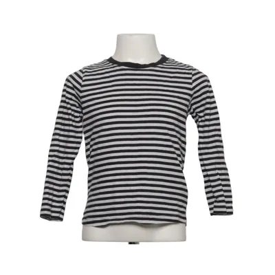 Lange mouwen shirt (Zwart, Wit) van Gray Label Organisch katoen