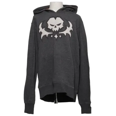 Hoodie (Gray) from H&M Young Cotton, Polyester