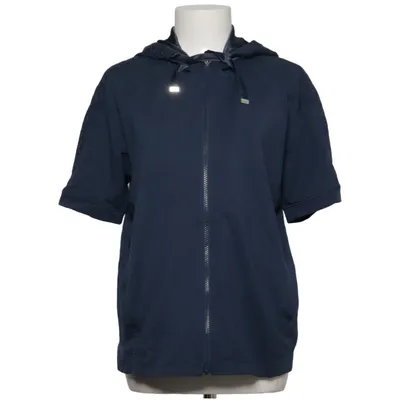 Korte mouwen capuchon sweater (Blauw) van Rave Katoen, Elastaan, Modal, Polyester