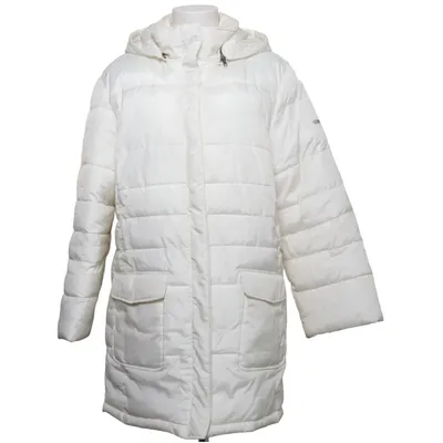 Winter coat (White) from Comfort Fashion Quality Polyester