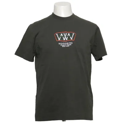 T-shirt (Groen) van Woodbird Organisch katoen