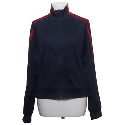 Träningsjacka (Blå, Röd) från Adidas Bomull, Återvunnen polyester