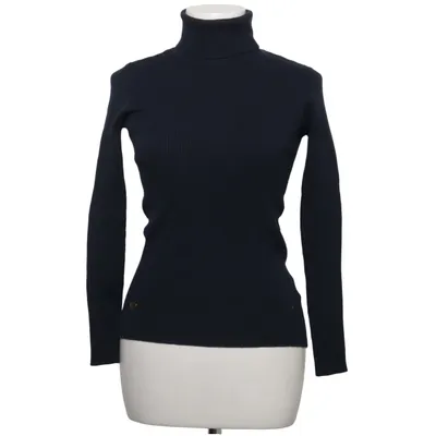 Turtleneck (Blue) from Lauren Ralph Lauren Cotton, Modal, Nylon