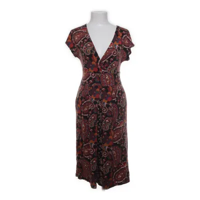Jurk (Zwart, Meerkleurig) van Lindex Elastaan, Viscose