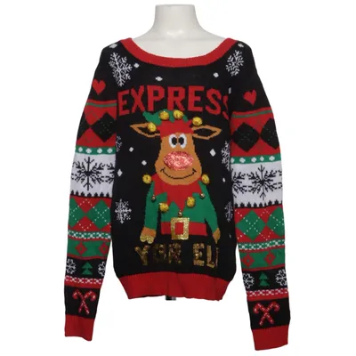 Weihnachtspullover (Schwarz, Mehrfarbig) von Beyond Retro