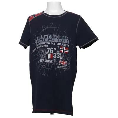 T-shirt (Blå, Röd, Vit) från Napapijri Bomull