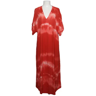 Robe longue (Rouge, Blanc) de Love Forever Viscose