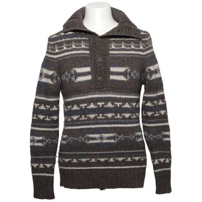 Sweater (Grå, Blå, Hvid) fra Drykorn for Beautiful People Akryl, Alpacauld, Merinould