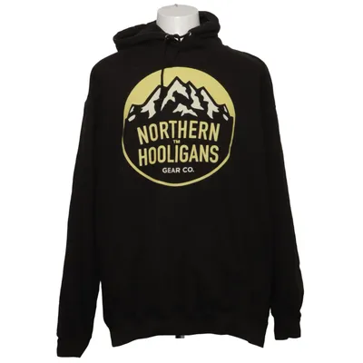 Hættetrøje (Sort) fra Northern Hooligans Bomuld, Polyester