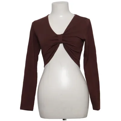 Crop top (Bruin) van Outrageous Fortune Katoen, Elastaan