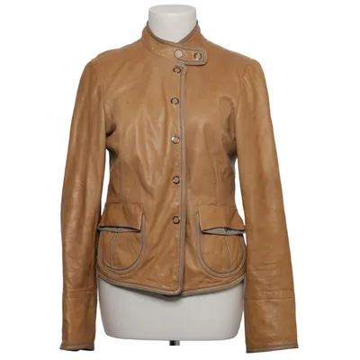 Læderjakke (Brun) fra Armani Collezioni Polyester