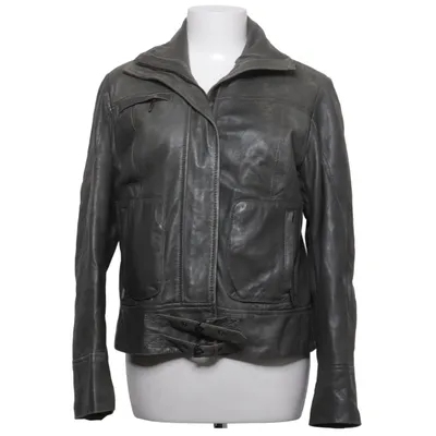 Läderjacka (Grå) från ARMA Women Skinn