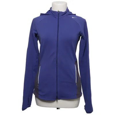 Hættetrøje (Blå, Grå) fra Nike Running Bomuld, Elastan, Polyester