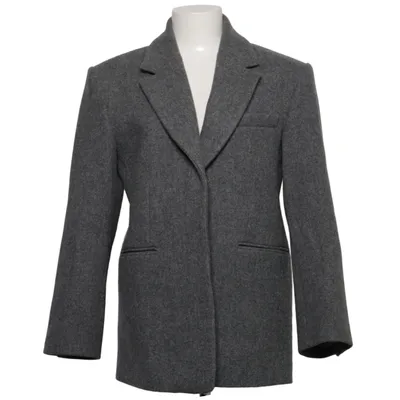 Blazer (Grijs) van Blossom Polyester, Polyurethaan, Wol