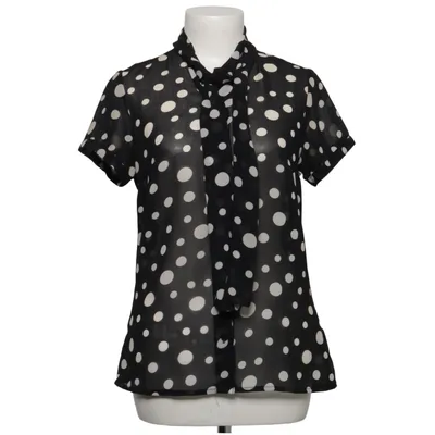 Halter neck top (Black, White) from Melrose Polyester