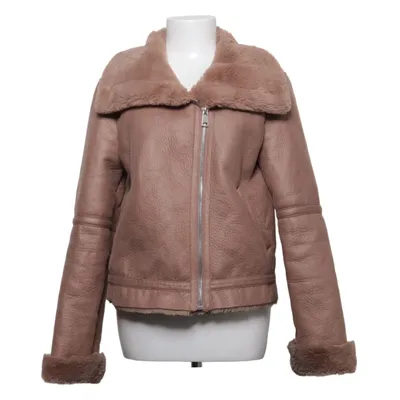 Shearlingjacka (Beige) från Trf Outerwear Polyester, Polyuretan