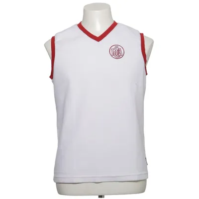 Maillot de basketball (Blanc, Rouge) de F.LLI Campagnolo Polyester