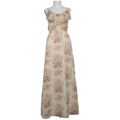 Långklänning (Beige, Flerfärgad) från Sisters Polyester
