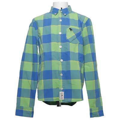 Buttondown-skjorta (Blå, Grön, Vit) från Abercrombie Kids Bomull