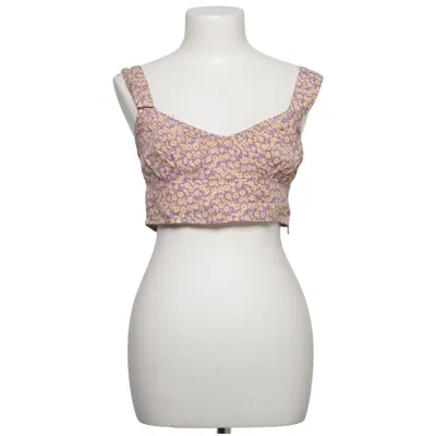 Crop top (Lila, Geel) van Motel Viscose
