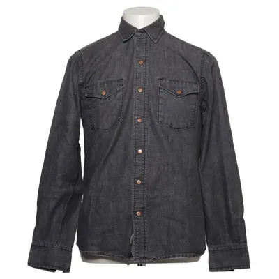 Jeansskjorta (Grå) från Emmett Bomull, Polyester