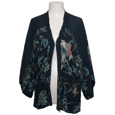 Kimono (Blue, Multicolored) from Zara Woman Silk