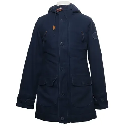 Parka (Bleu) de Forvert Acrylique, Coton, Polyester