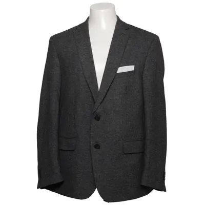 Blazer (Grijs) van Andrew James Elastaan, Gerecycled polyester, Viscose