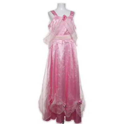 Maskeradkläder (Rosa, Vit)