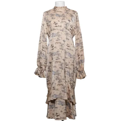 Robe longue (Beige, Noir) de NA-KD Polyester