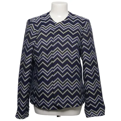 Kavaj (Blå, Svart, Vit) från Tahari Akryl, Polyester