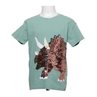 T-shirt (Grön, Brun, Vit) från Lindex Kids Bomull