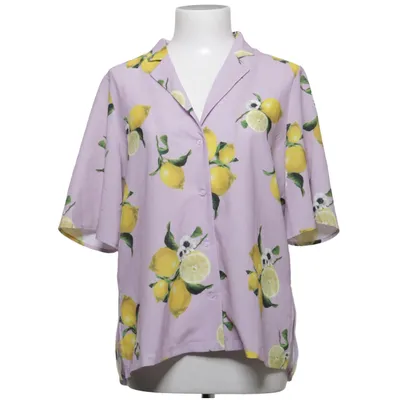 Kortärmad skjorta (Gul, Flerfärgad, Lila) från Aéryne Polyester