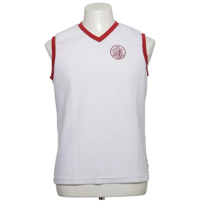 Maillot de basketball (Blanc, Rouge) de F.LLI Campagnolo Polyester