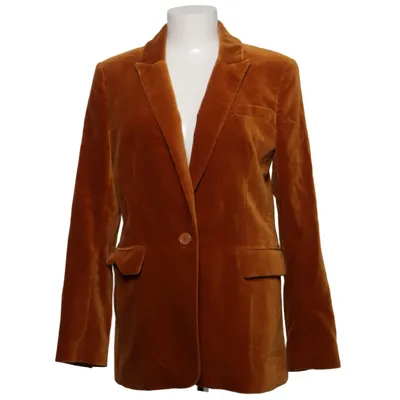 Blazer (Marron) de Equipment Coton, Polyester, Viscose